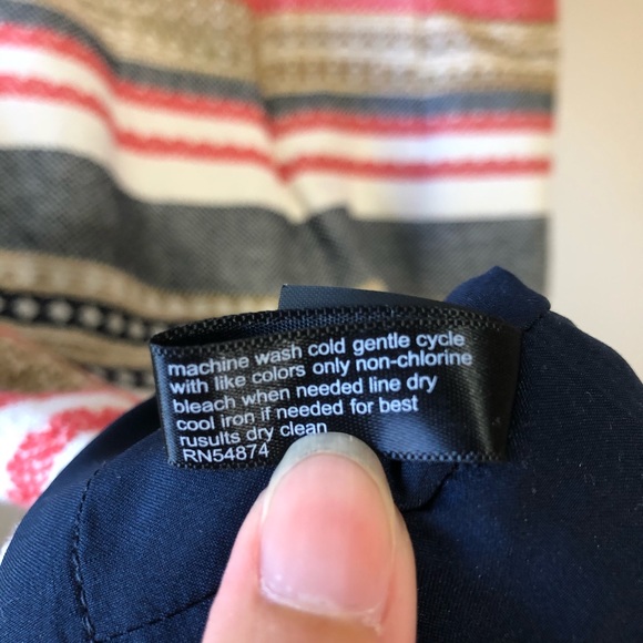 The Limited Striped Fitted Tank Dress—2 - Picture 7 of 8